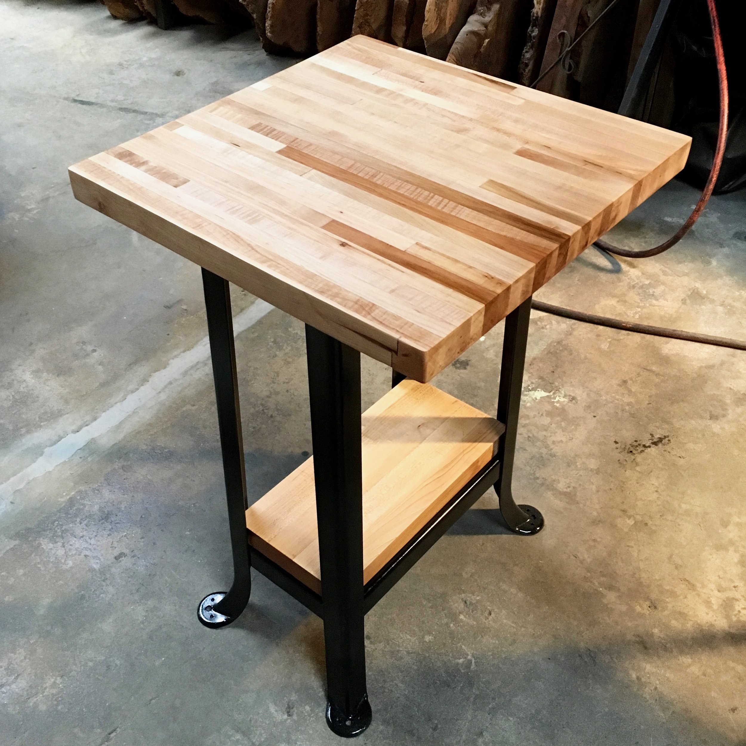 butcher-block-table