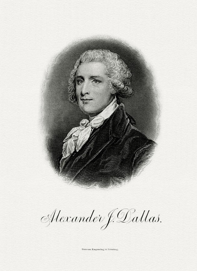 Alexander James Dallas, 1st U.S. Supreme Court Reporter of Decisions (1791-1800)