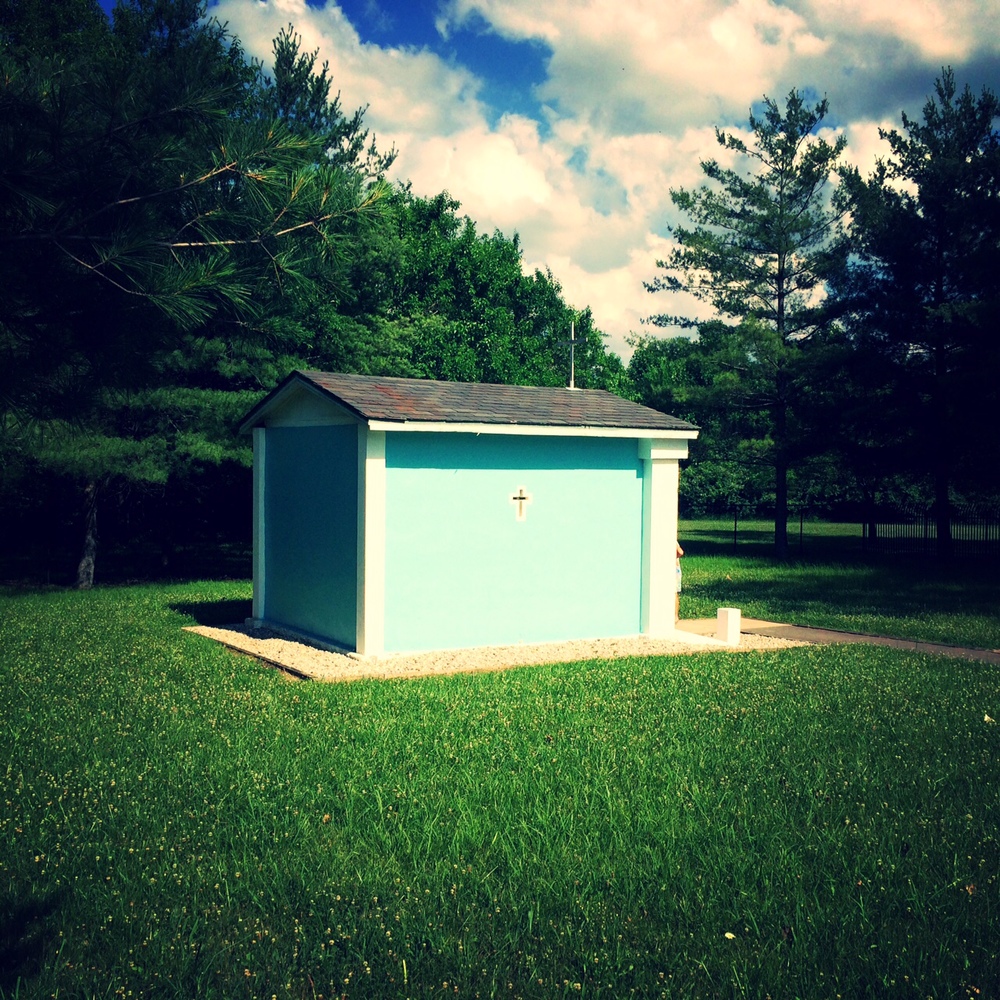  Italian POW chapel at Camp Atterbury, present day. Photo by author. 