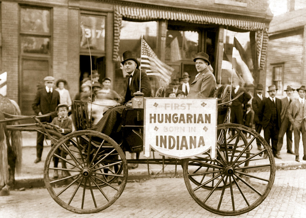  Photo of Ernest ‘Hank’ Kovach, the first Hungarian born in Indiana (1909). Image via South Bend Tribune. 