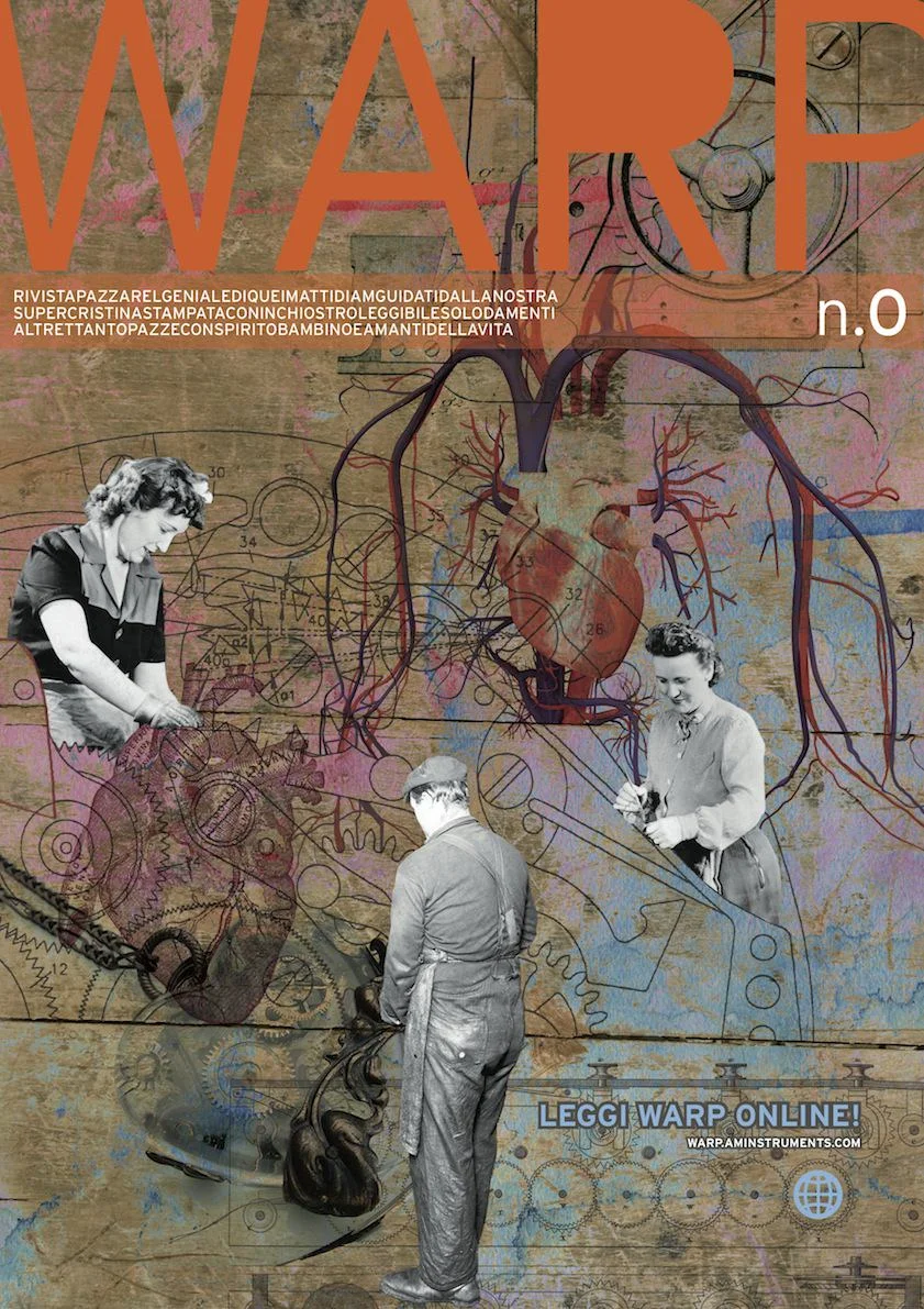 Questo mese WARP è di carta! Richiedila compilando il modulo in basso nella pagina.