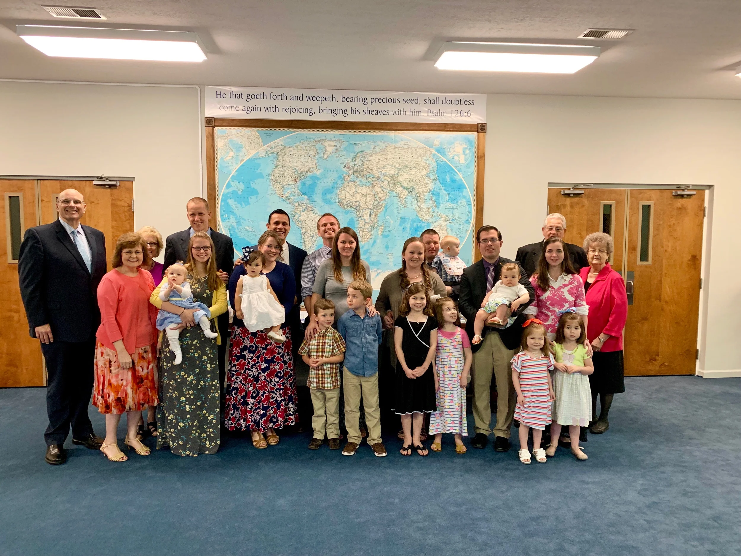 Five WWNTBM families in Pigeon Forge, tN