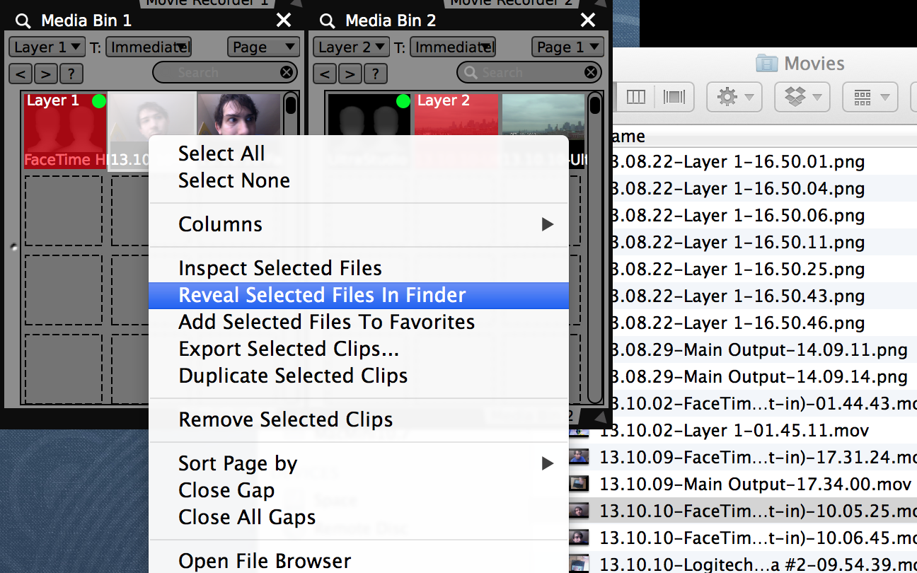 Creating a multi-channel live camera video sampler — VDMX - MAC VJ SOFTWARE