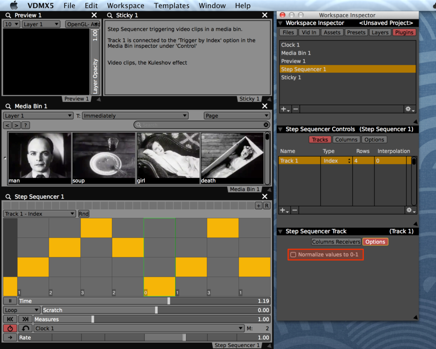 Disable ' Normalize values ' for the sequencer track.