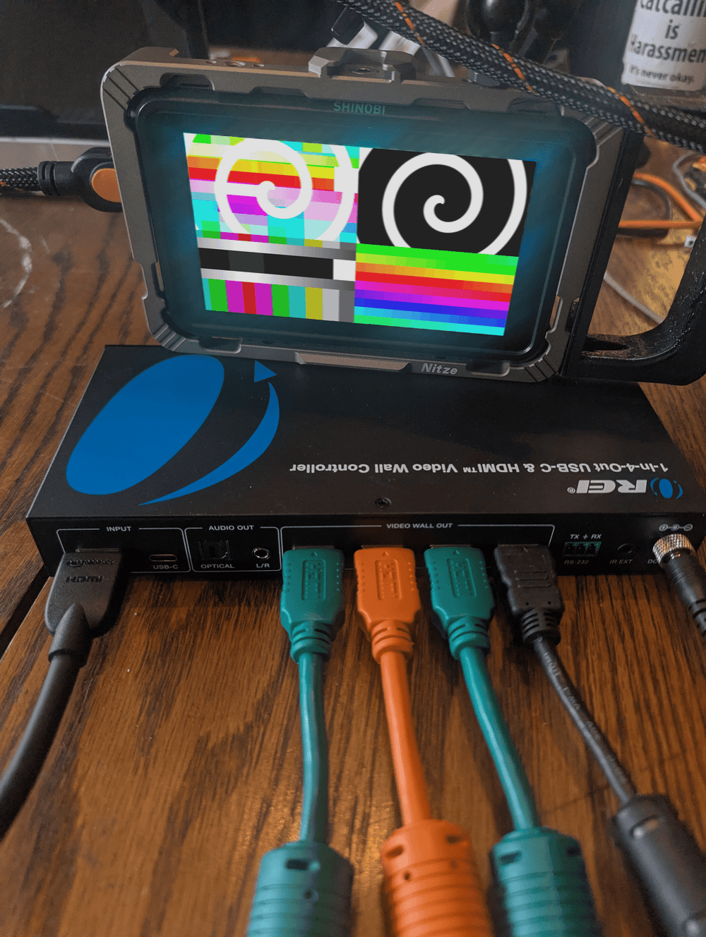 Four Outputs From One Mac: Using VDMX Advanced Output With an