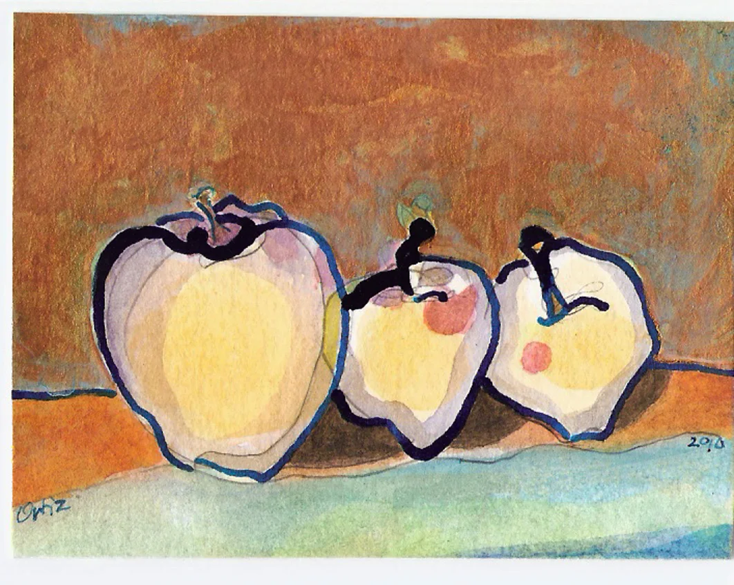 Apples Gold Leaf