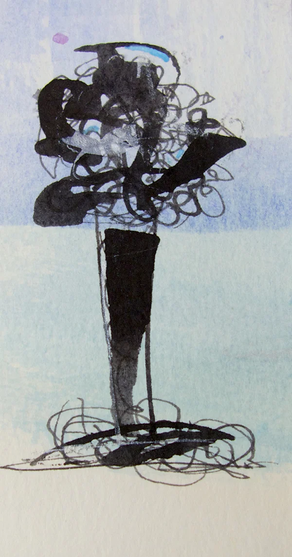 Gesture with Blue