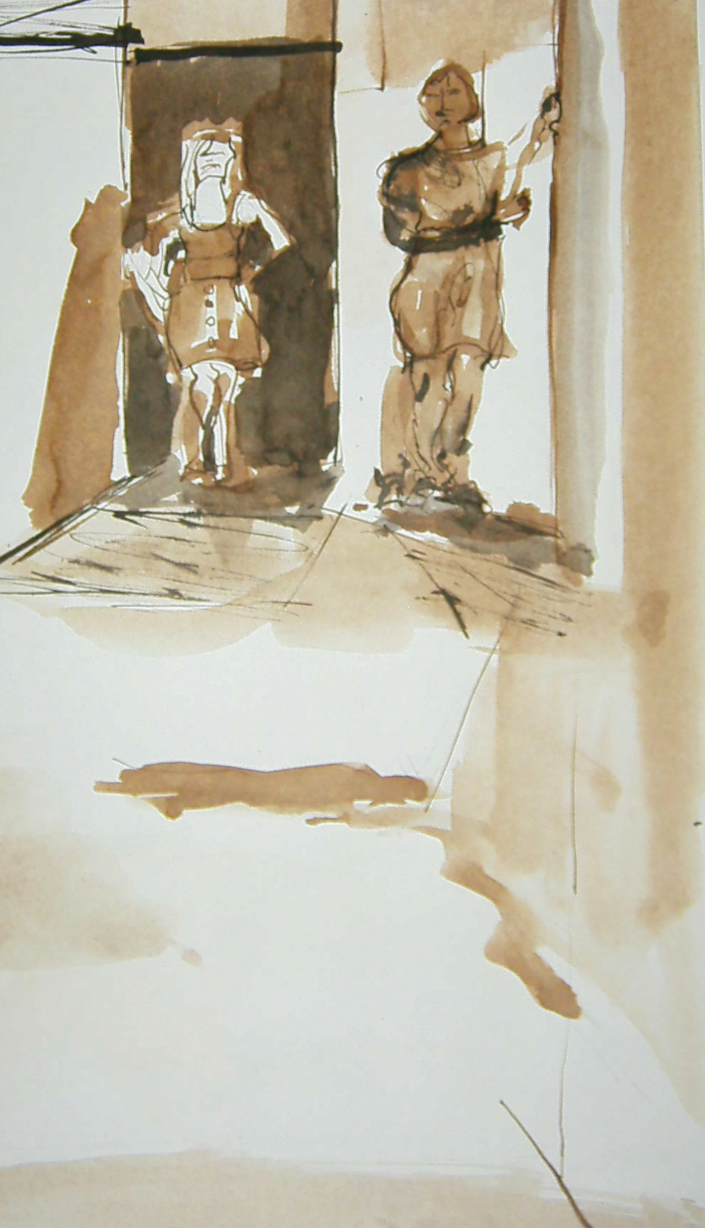 Two Women in a Doorway