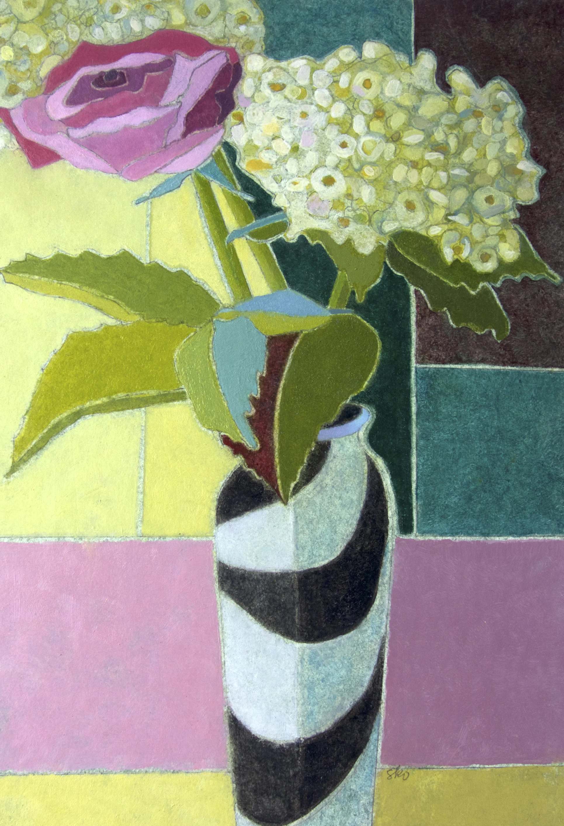 Rose and Hydrangea