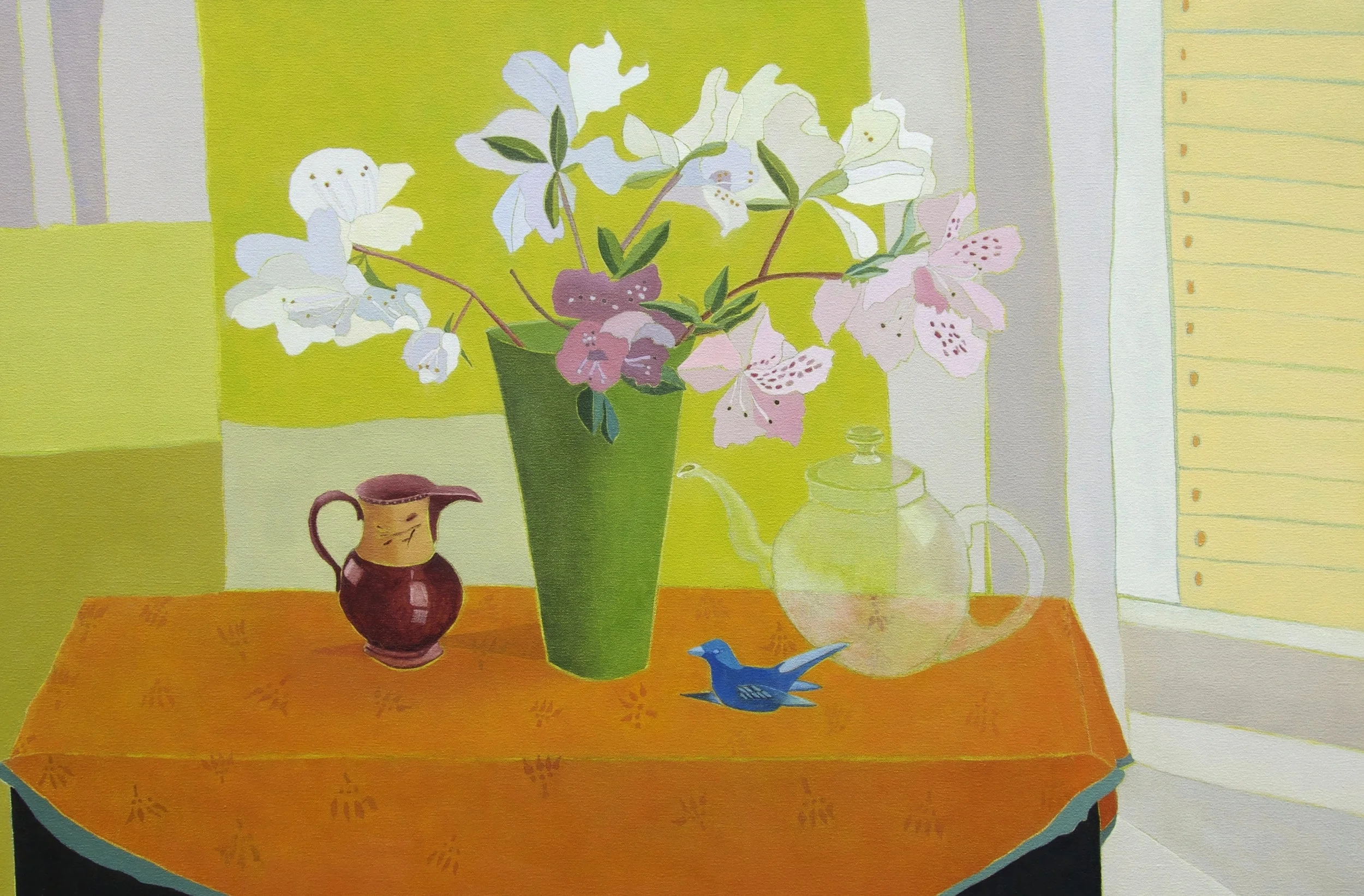 Azaleas in a Room