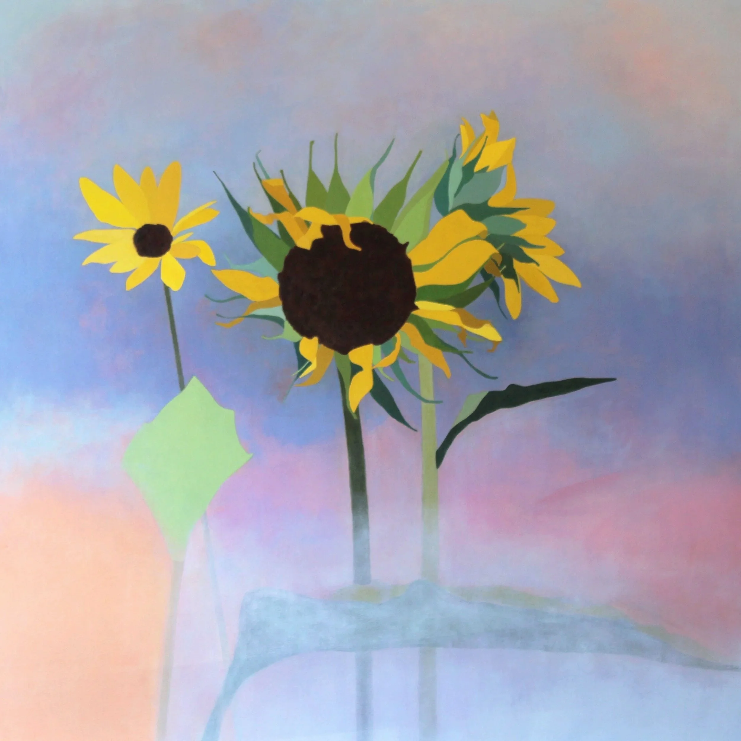 Sunflowers and Sky