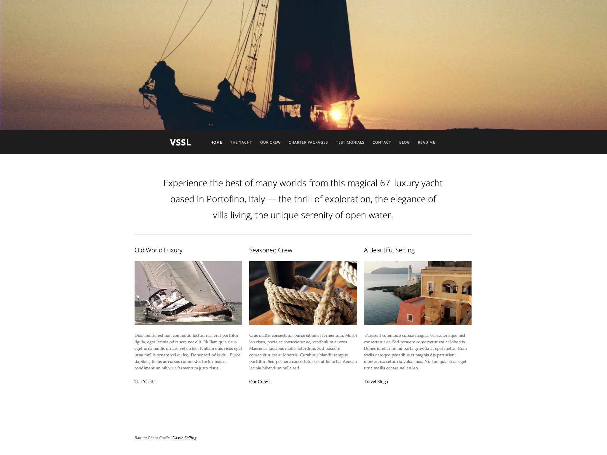 Page Layout: Full Width (no sidebar)