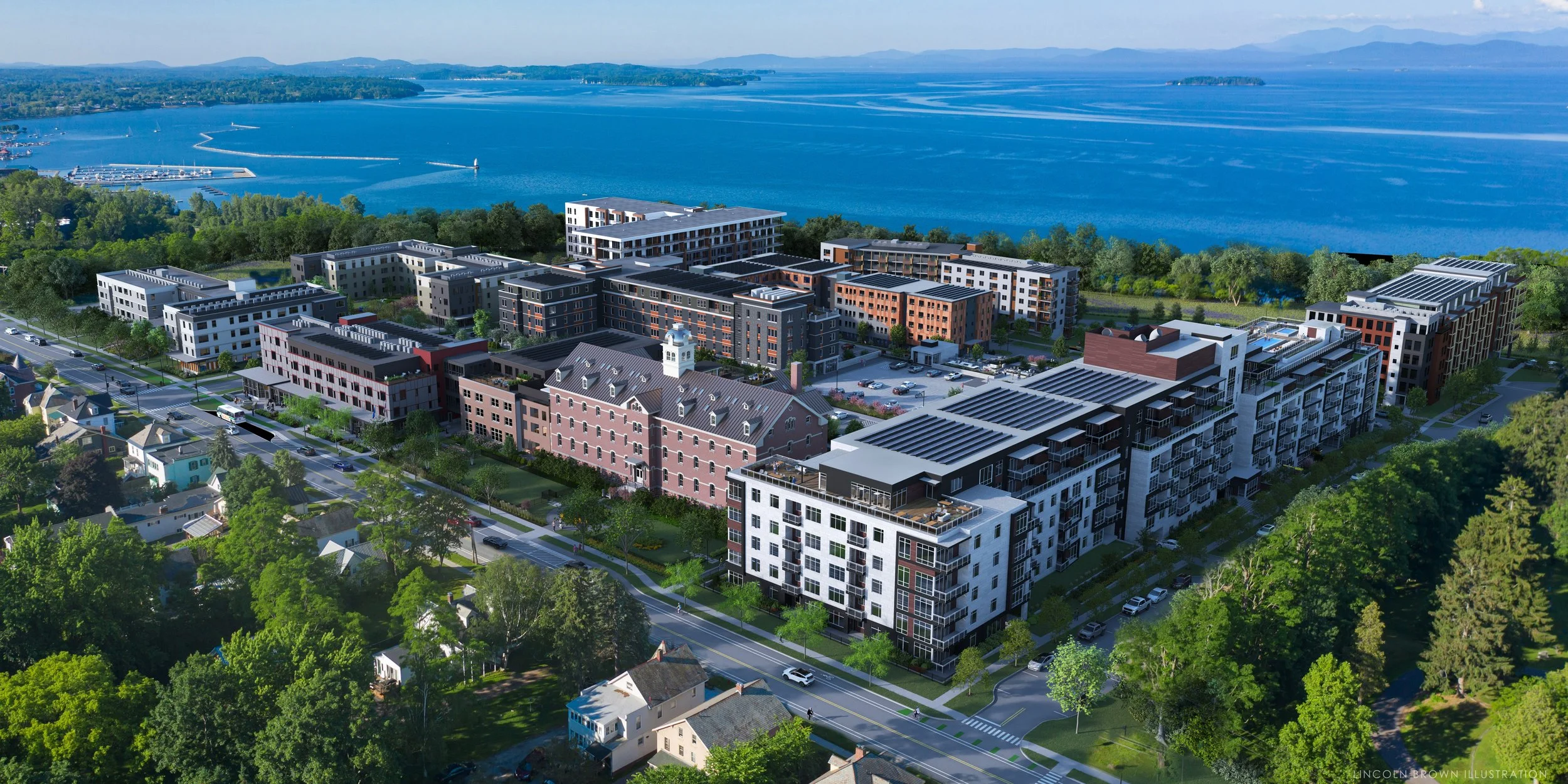 Rendering by Lincoln Brown Illustration