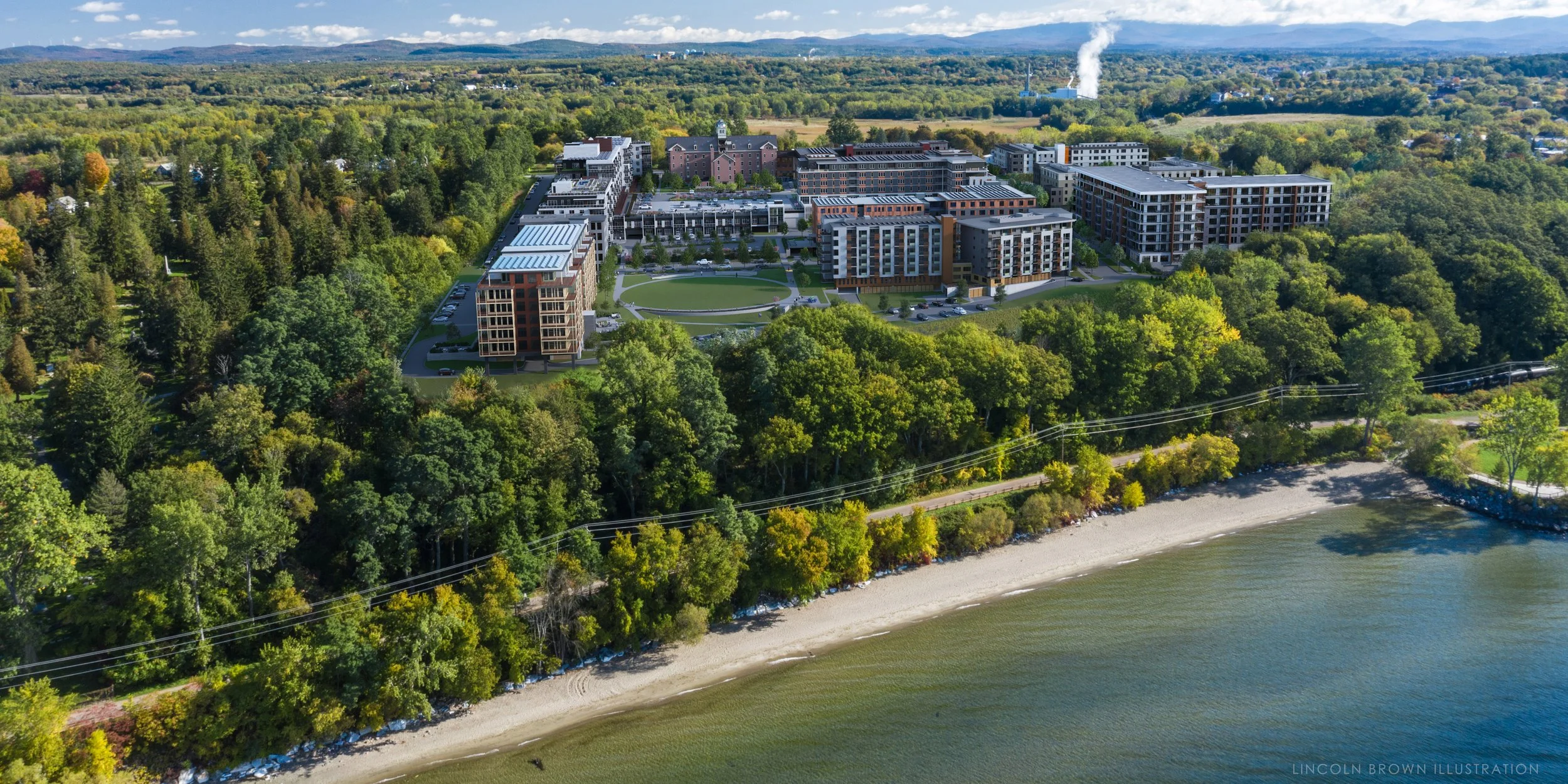 Rendering by Lincoln Brown Illustration