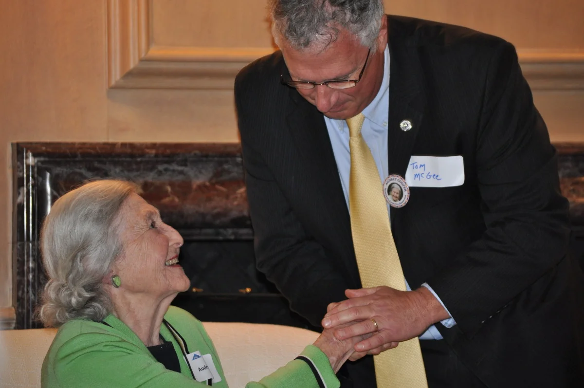 tom mcgee congratulates audrey.jpg