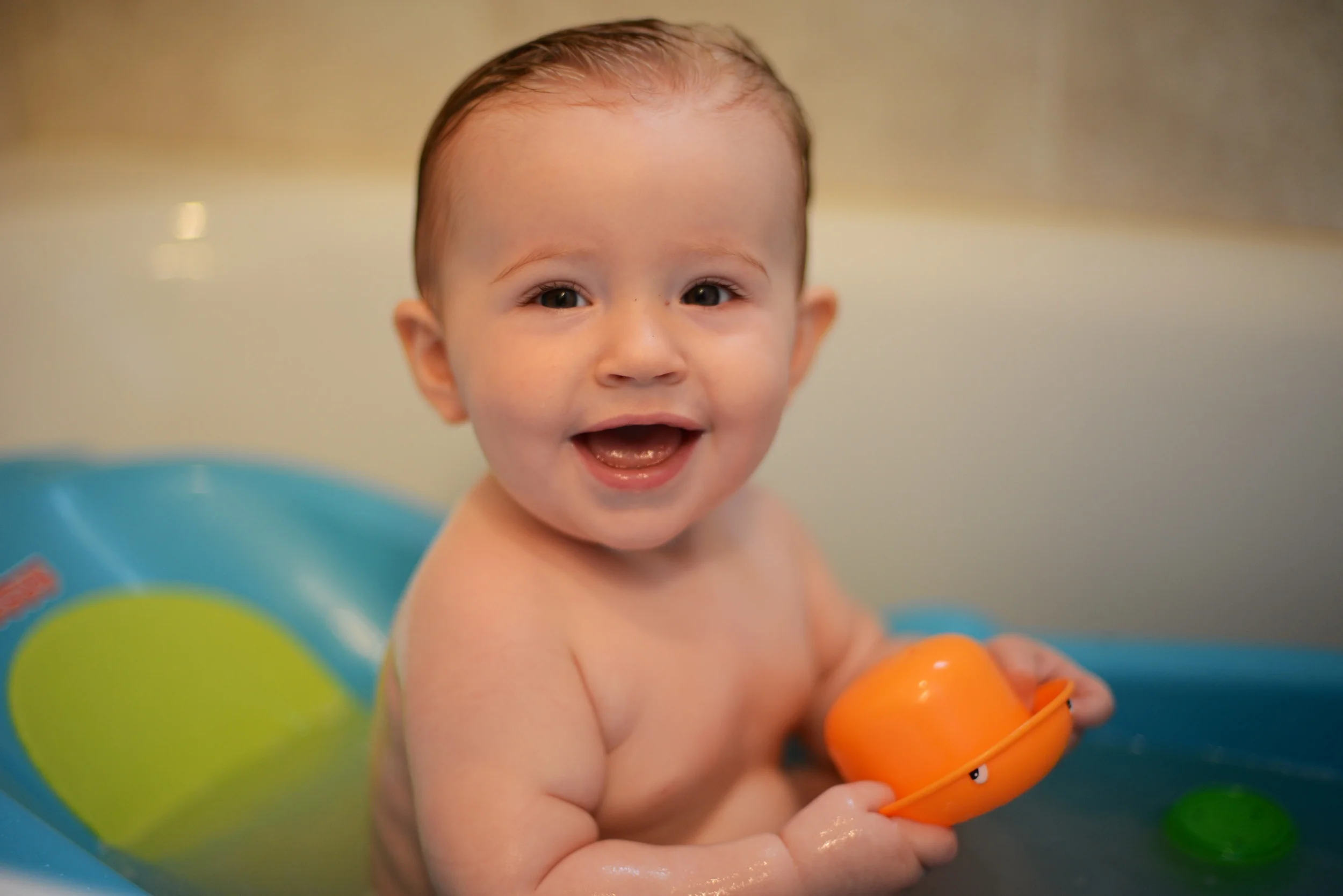 Bathtime is fun time!