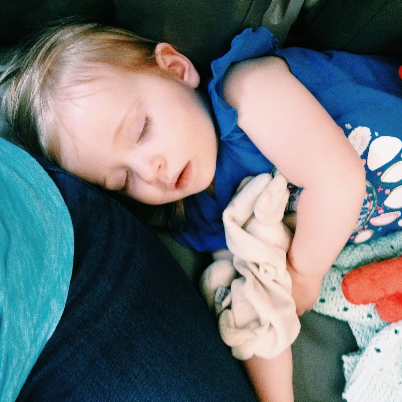 Snoozing.