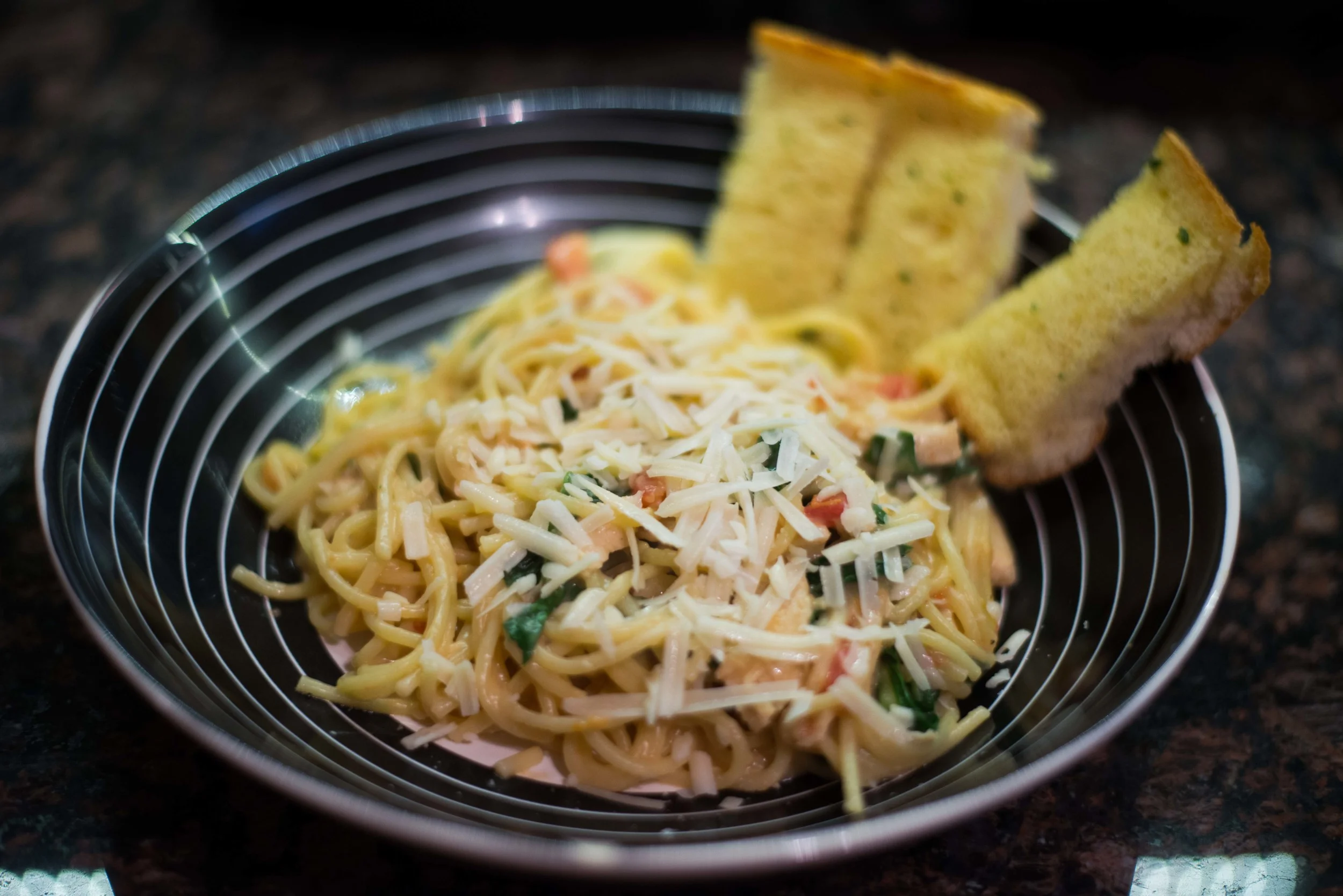 One Pan Chicken Florentine Spaghetti