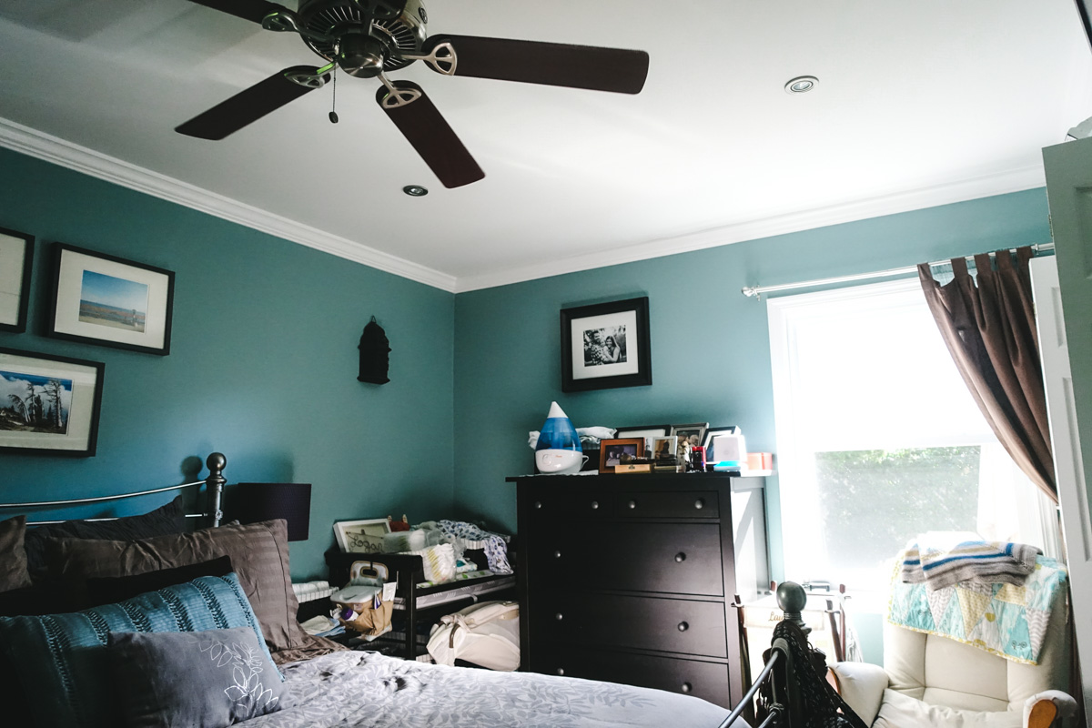 9:40am: I love the light we get in the bedroom in the morning.