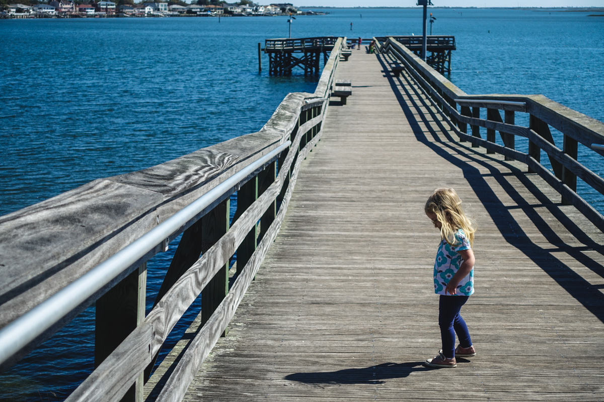 12:15pm: Checking out the pier.