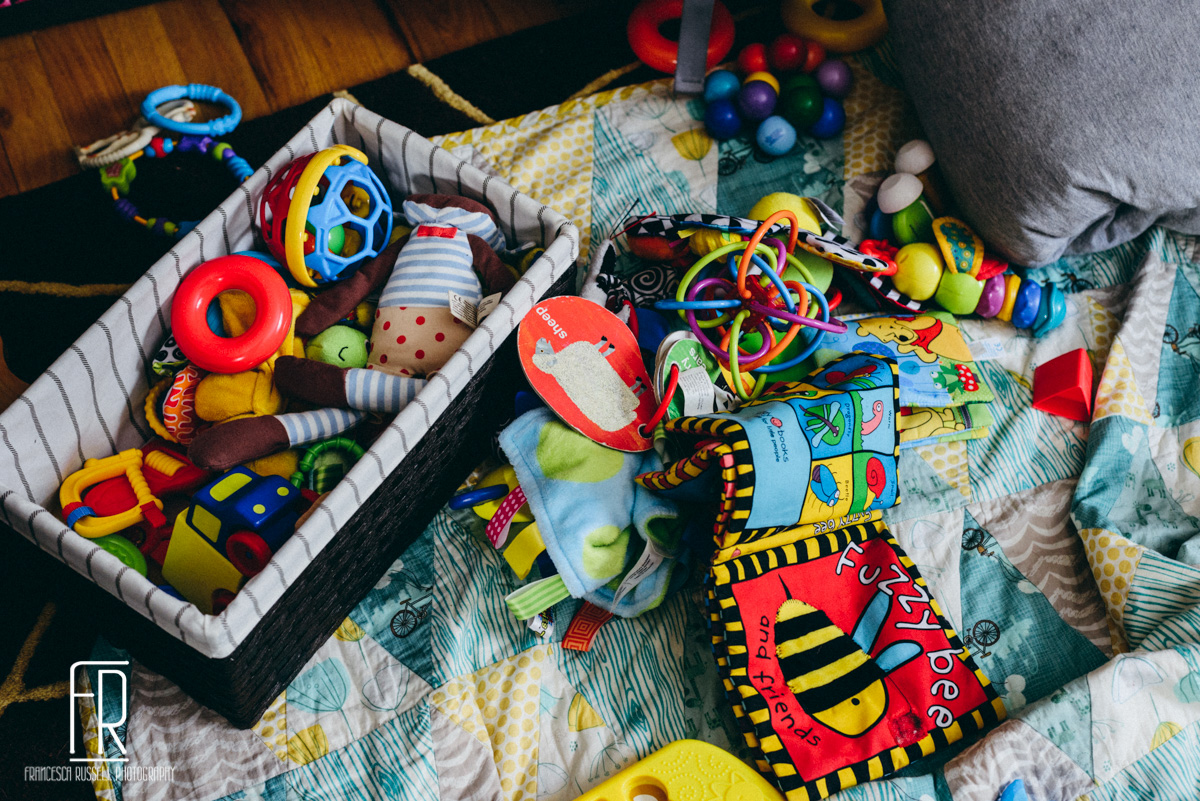 Baby detritus.