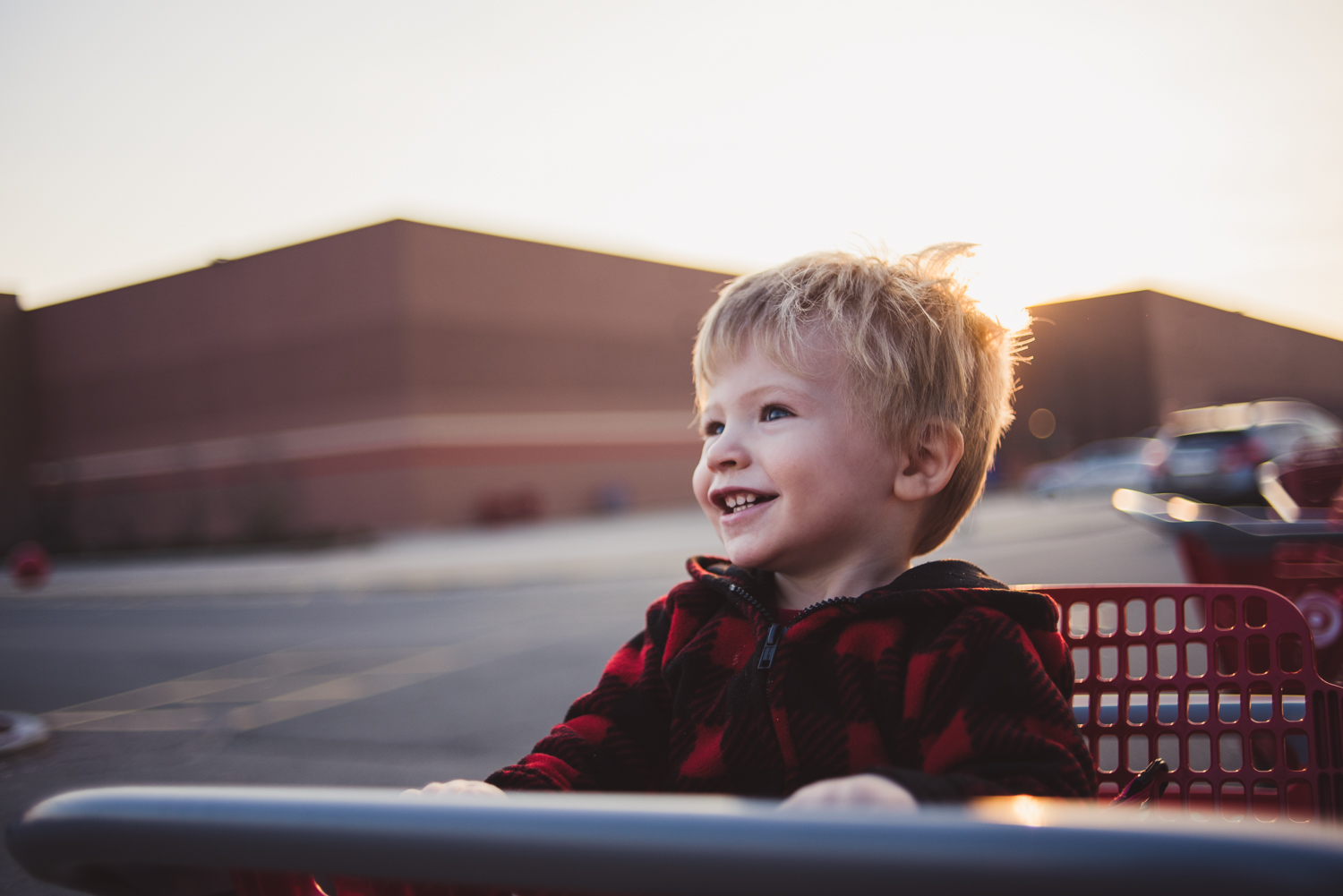 Target at dusk.