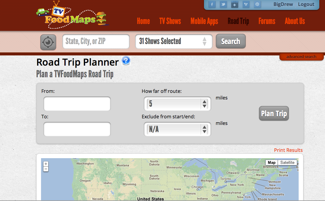 The Road Trip Planner is an awesome resource for your next vacation.