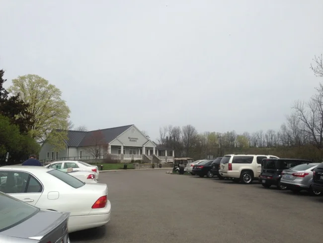 The visitors center at Woodford Reserve is beautiful