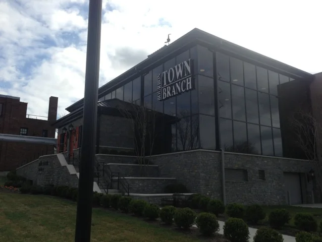 The new Town Branch distillery was completed less than a year ago.