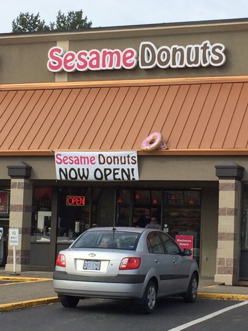 Sesame Donuts newest store at 185th and Jenkins in Hillsboro
