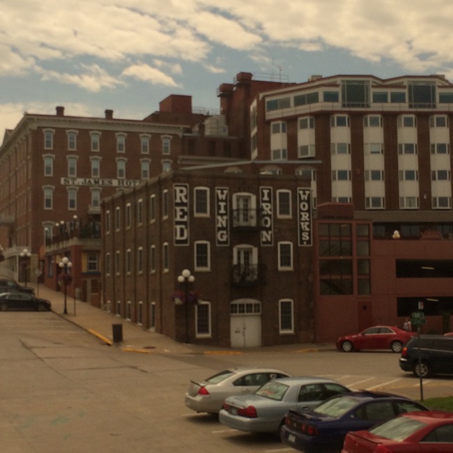 Downtown Red Wing, South of the Amtrak Station