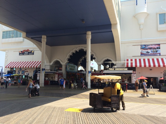 The Steel Pier is an internationally known landmark on Atlantic City's boardwalk