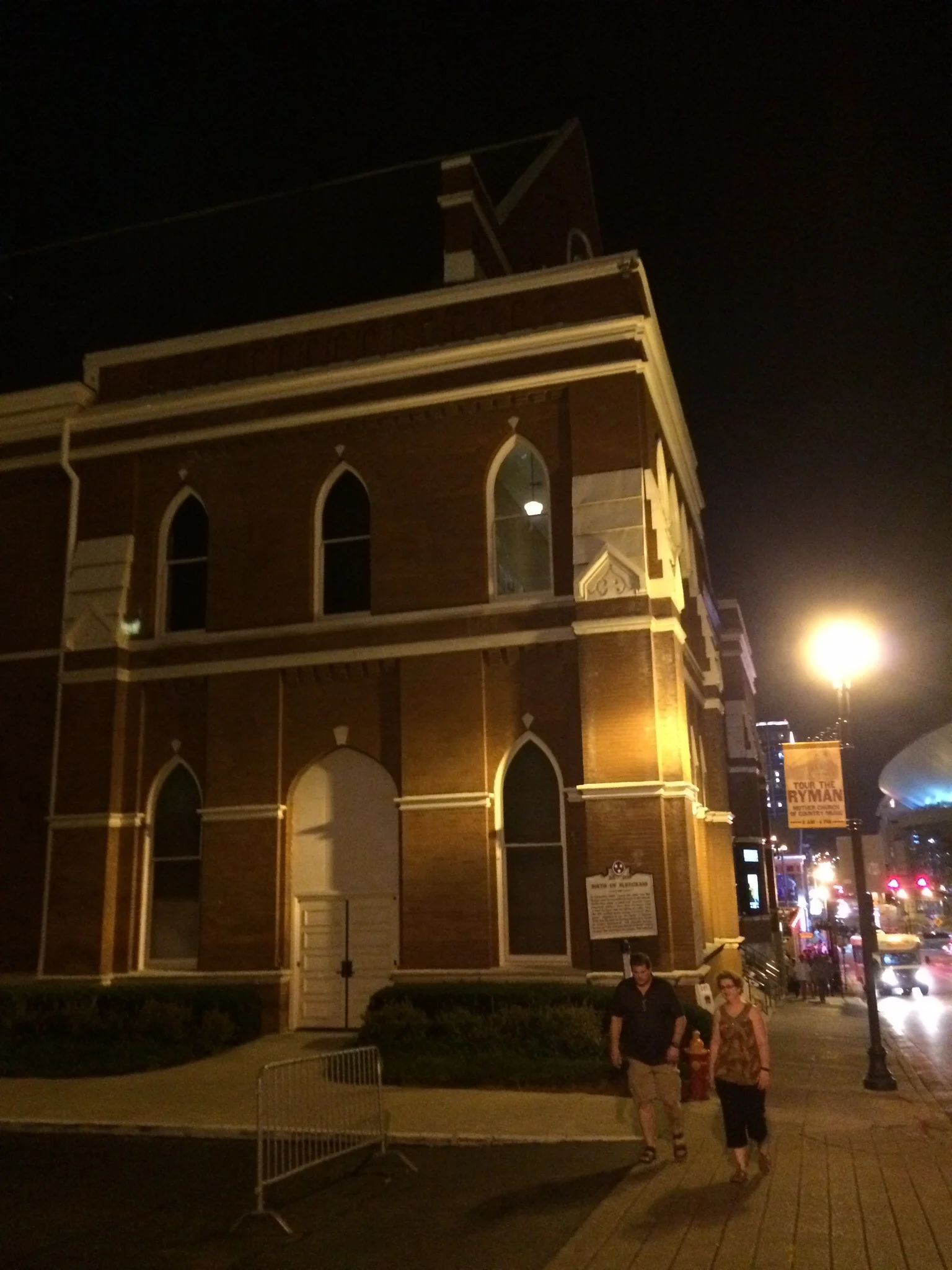 The Ryman, known far and wide as "The Church of Country Music"