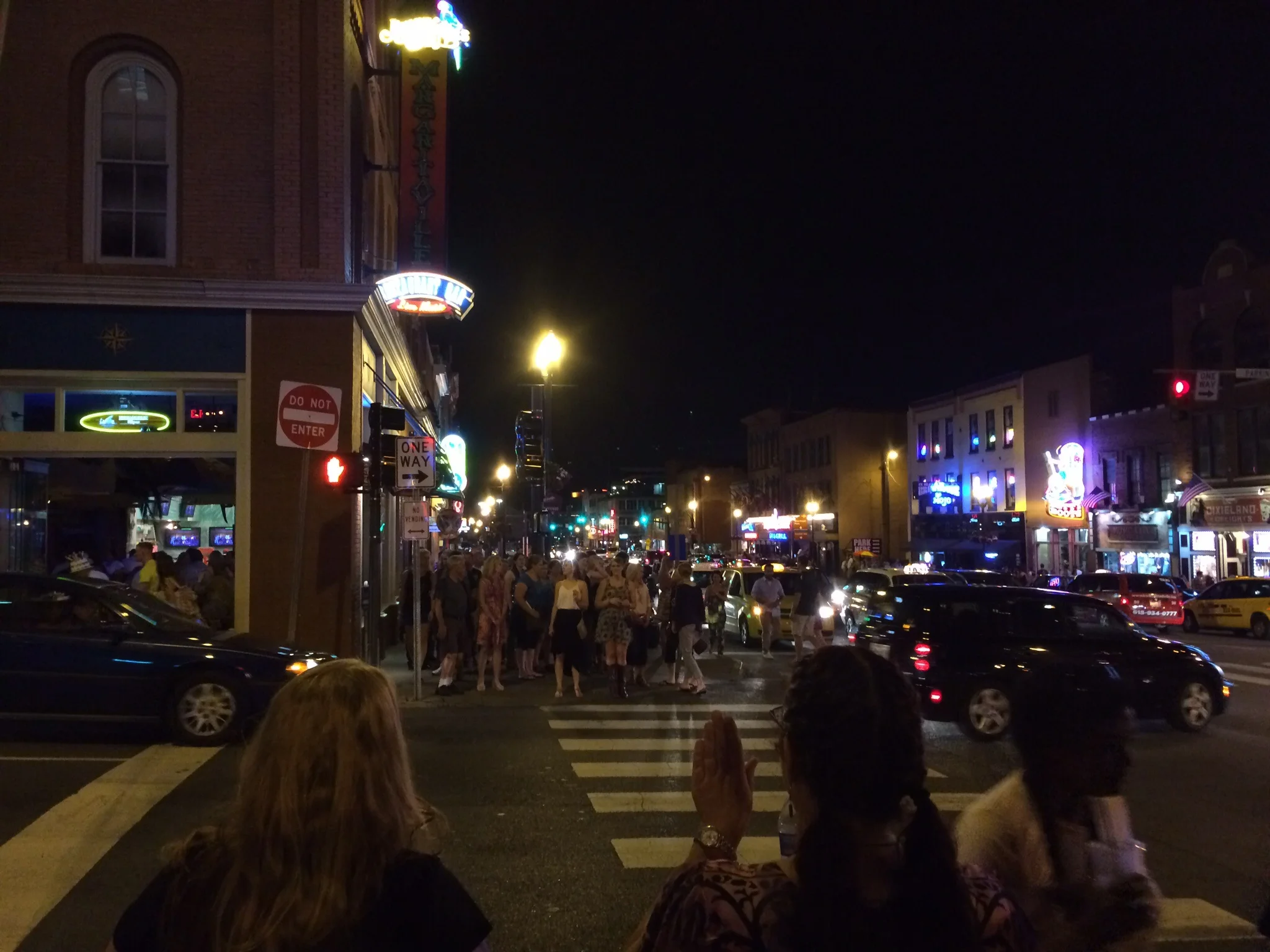 Broadway in Nashville on a Summer Friday night is something you have to experience to believe