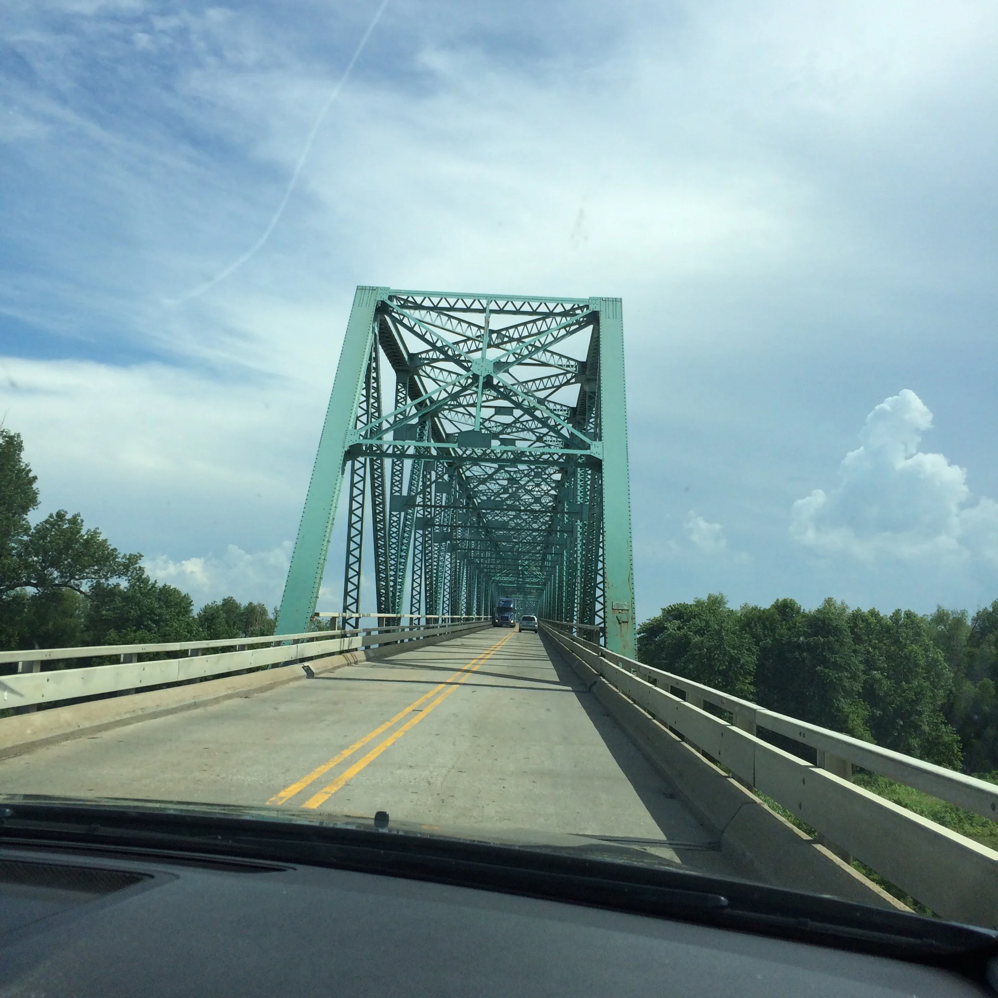 Bridge over the Mississippi River on Rt. 51 just south of Cairo, IL
