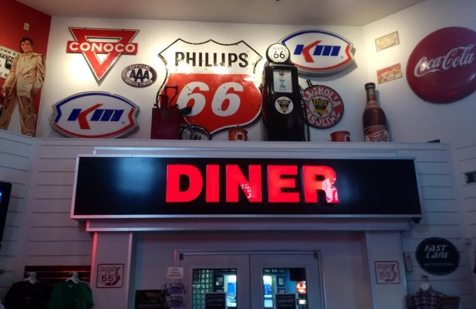 Lucielle's Roadhouse on Route 66 in Weathorford, OK