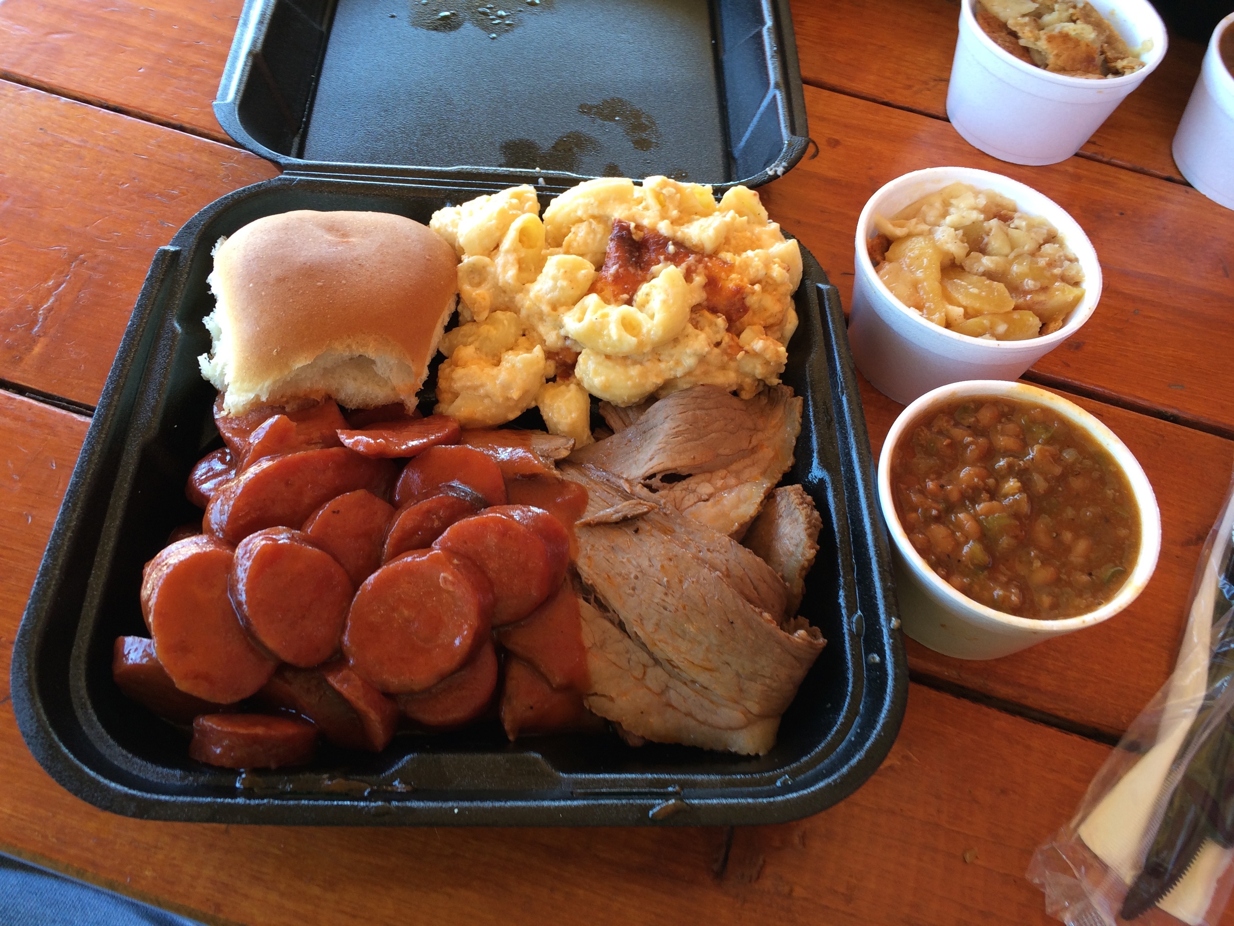 My 2 Meat combo had more than a pound of meat plus all of the fixings.