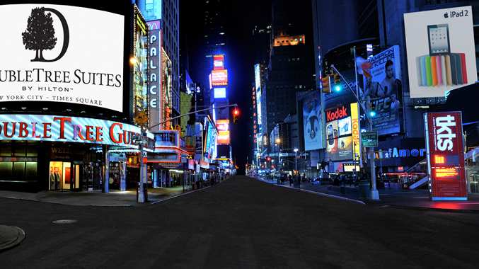 Our hotel on Times Square