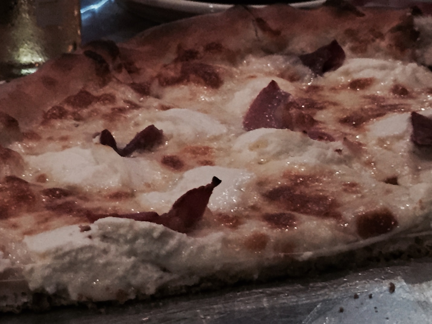 The White Pizza with Prosciutto – V&T Pizzeri