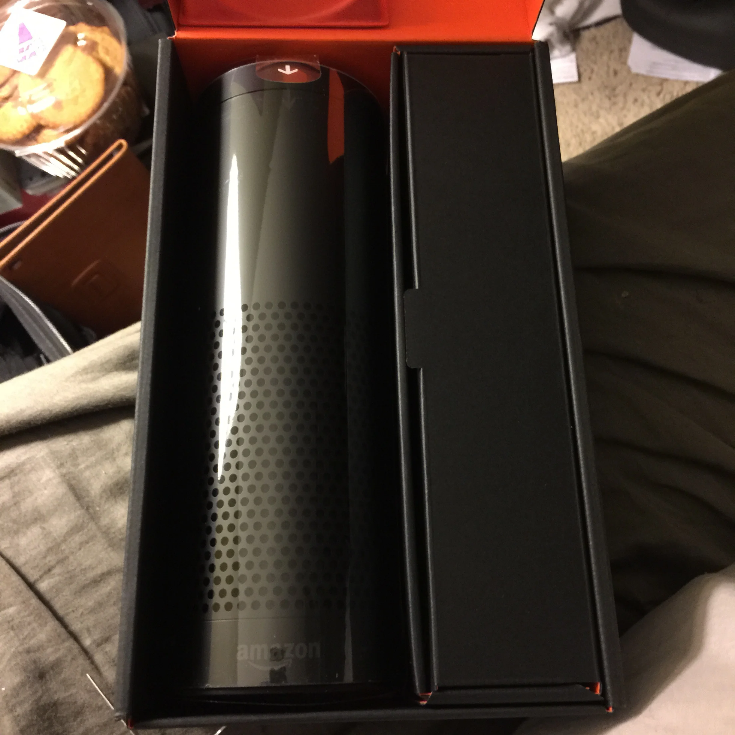 When you see it in the plain black box, you really have no idea what you are in for when you start using Echo.
