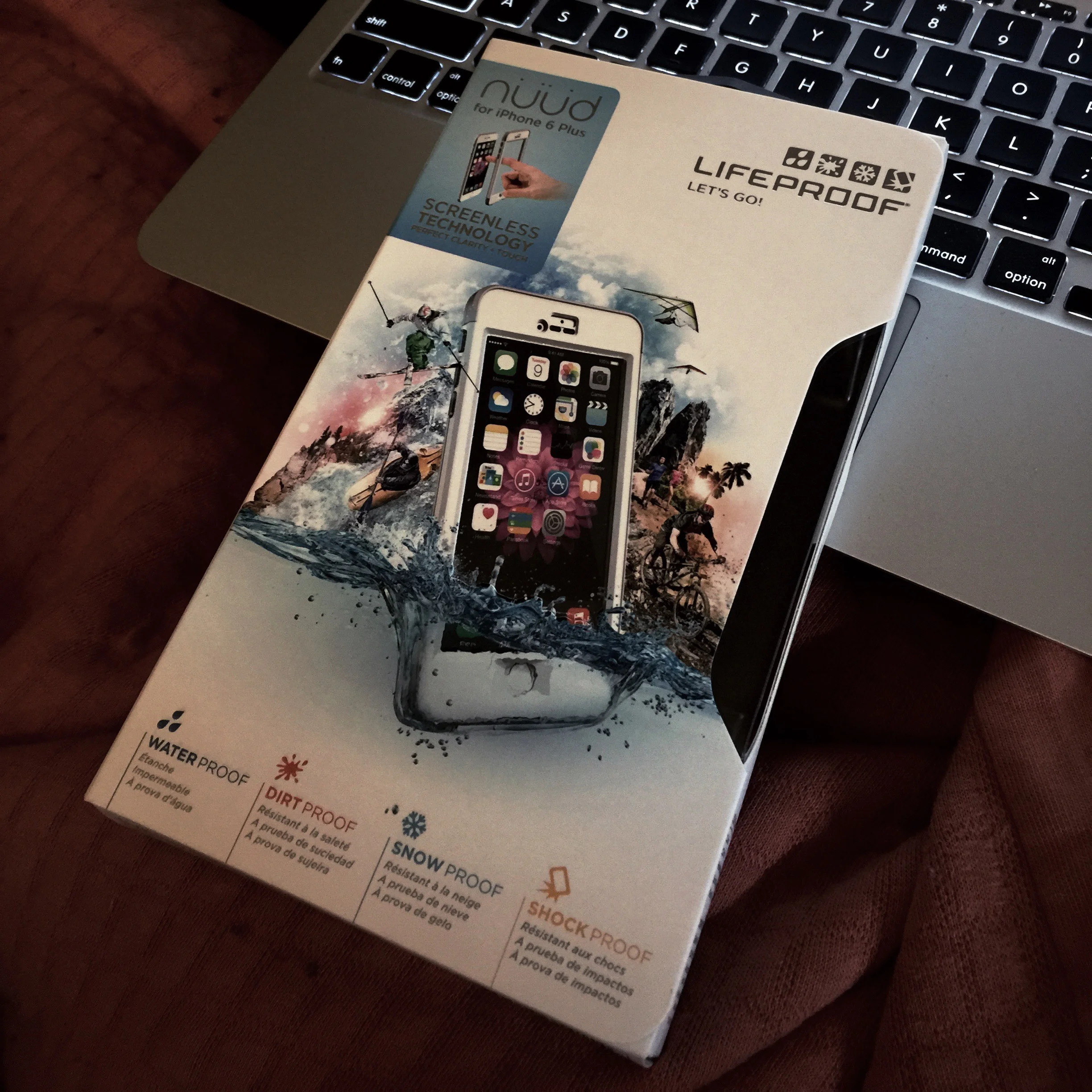 This month finally brought the release of the Nüüd for iPhone 6 Plus from the folks at Lifeproof. I've been amazed at how long it has taken some companies to get precision manufactured cases on the market for the 6 Plus, but this is by far the most durable case you will find, especially when combined with a ballistic glass screen protector.