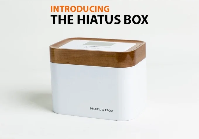 The Hiatus Box - holds 10 smartphones and cuts off their signal completely