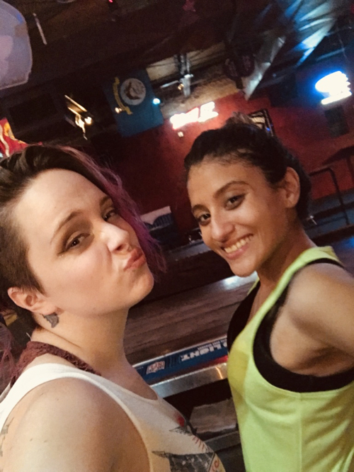 And then your bartenders steal your phone off the bar to take a selfie!