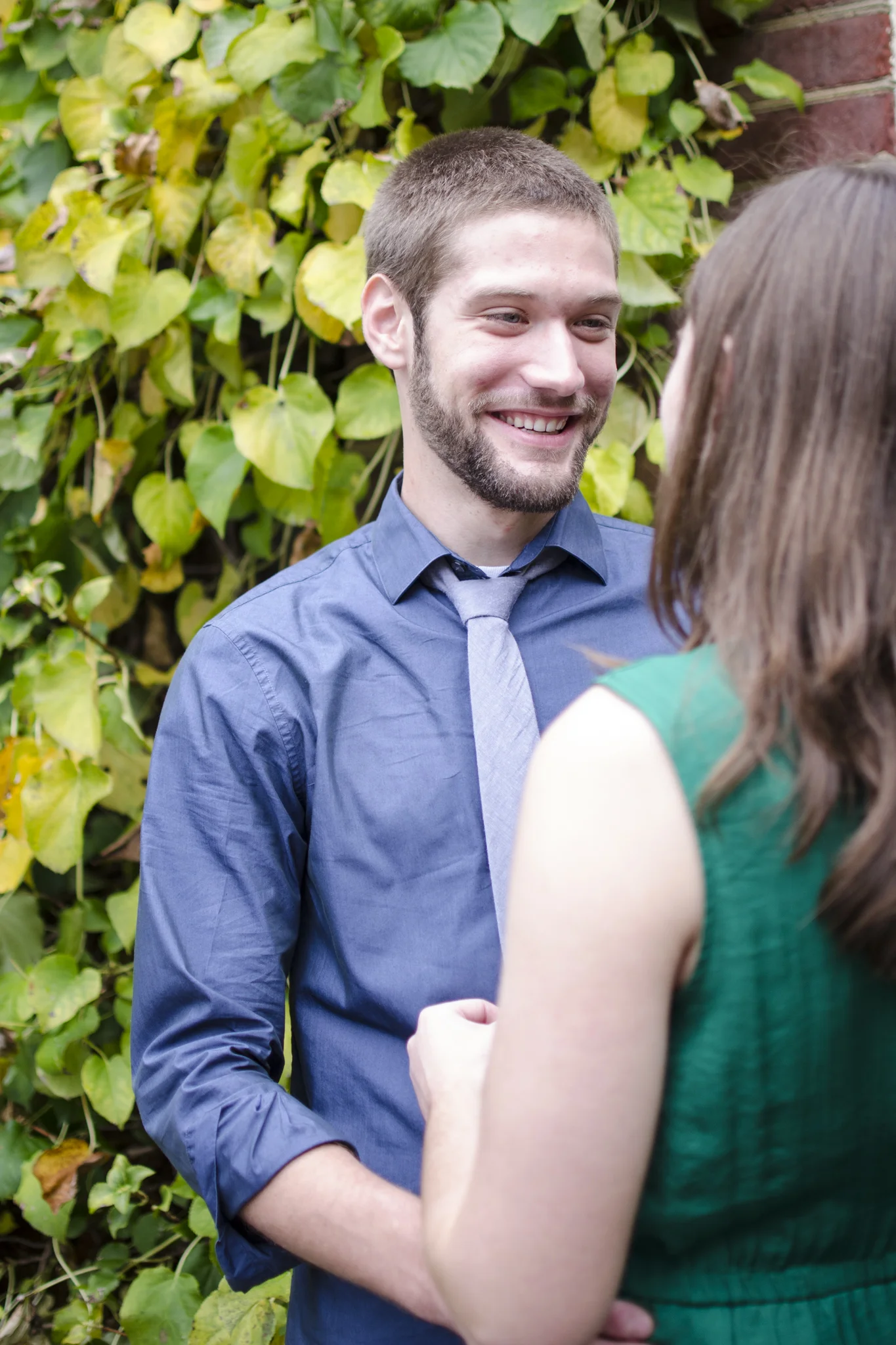 Fall engagement pictures in Baltimore, Maryland