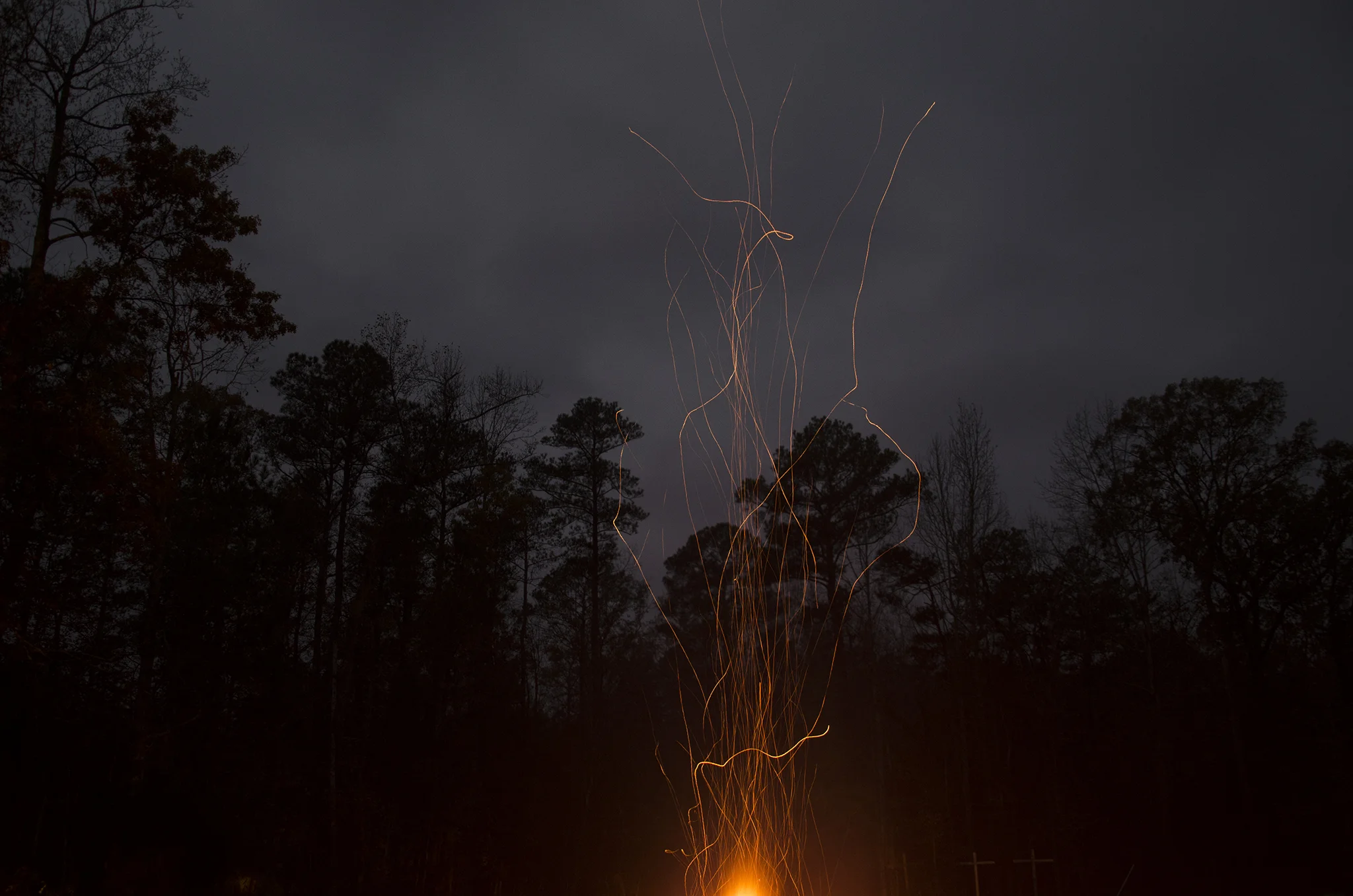 Camp Rudolph Fire in Yale, Virginia