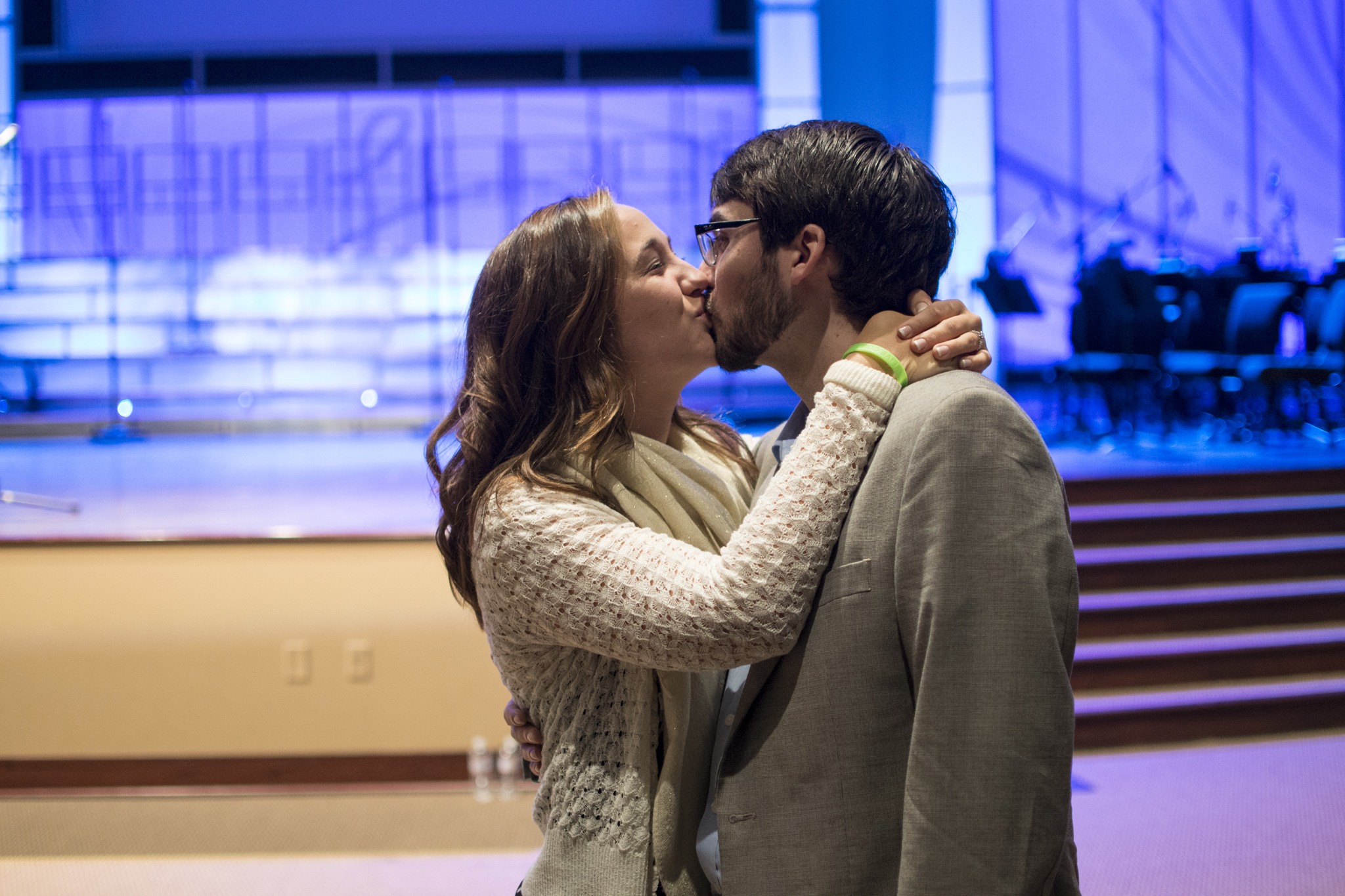 proposal at liberty baptist church in hampton, virginia