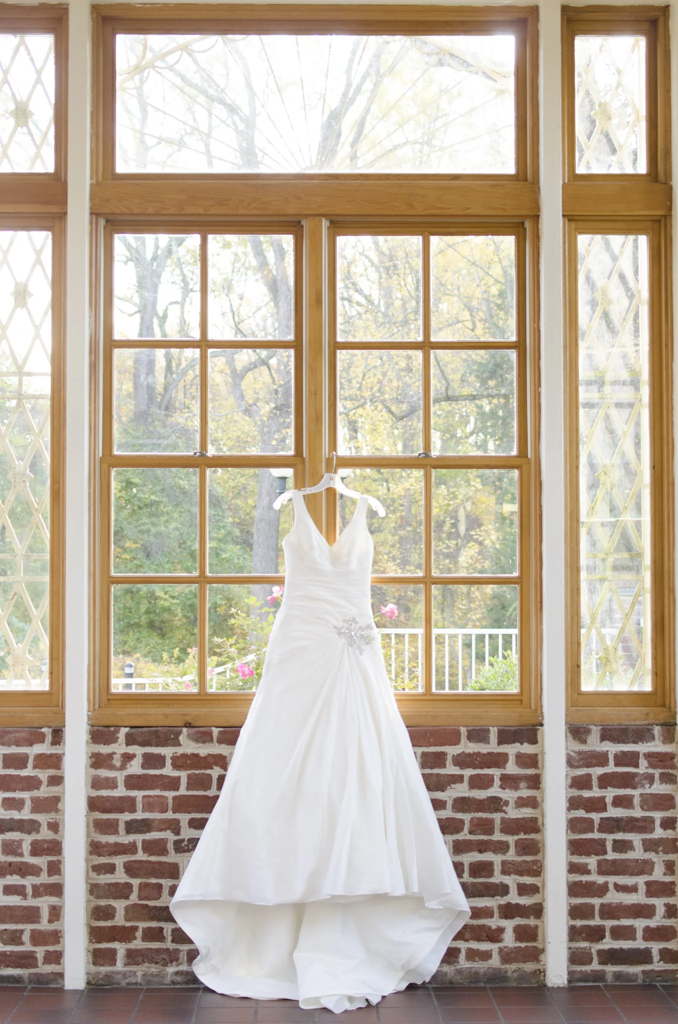 Baltimore, Maryland | Newton White Mansion wedding dress photographer