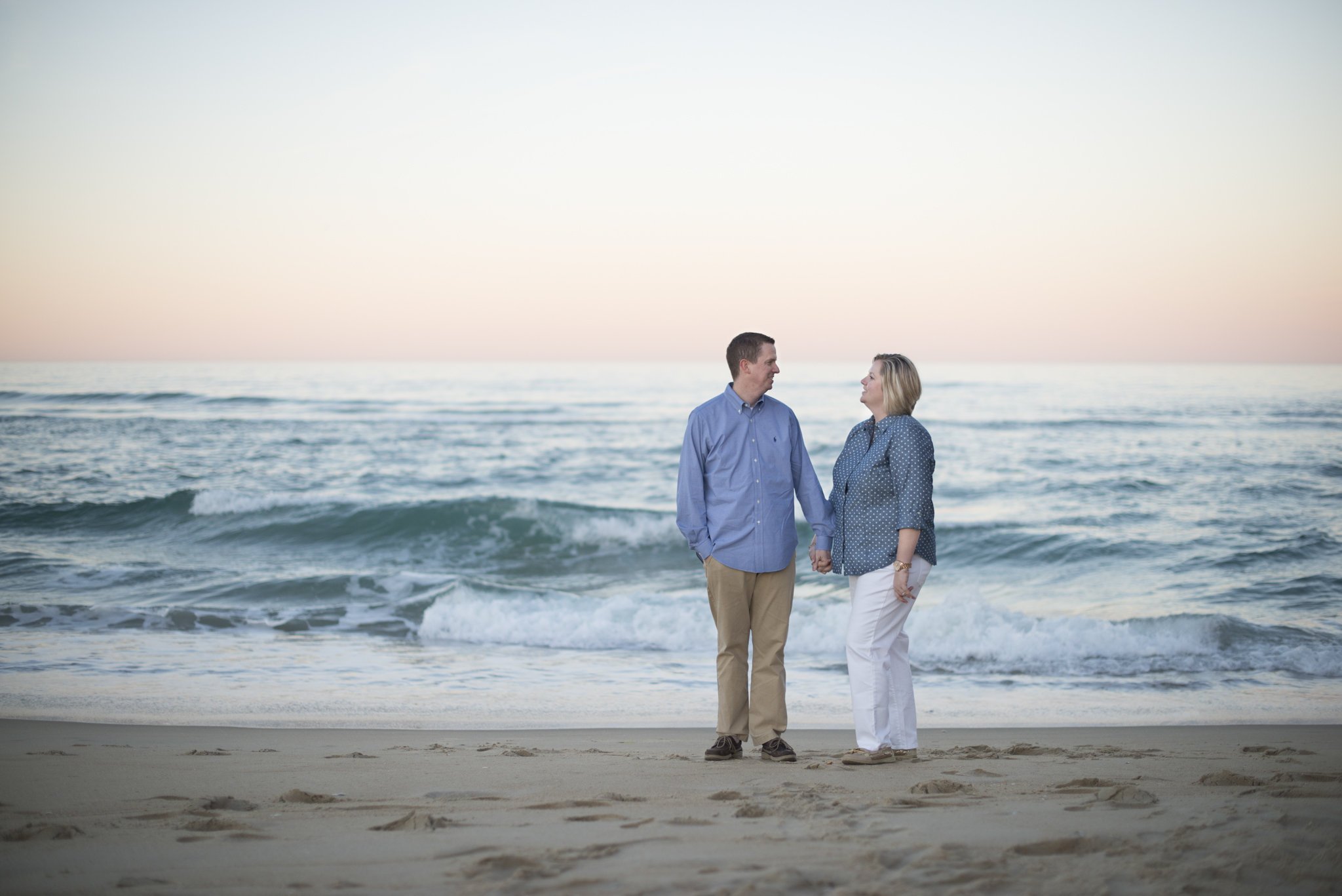 outer banks, nags head beach, jeanette's pier engagement photographer