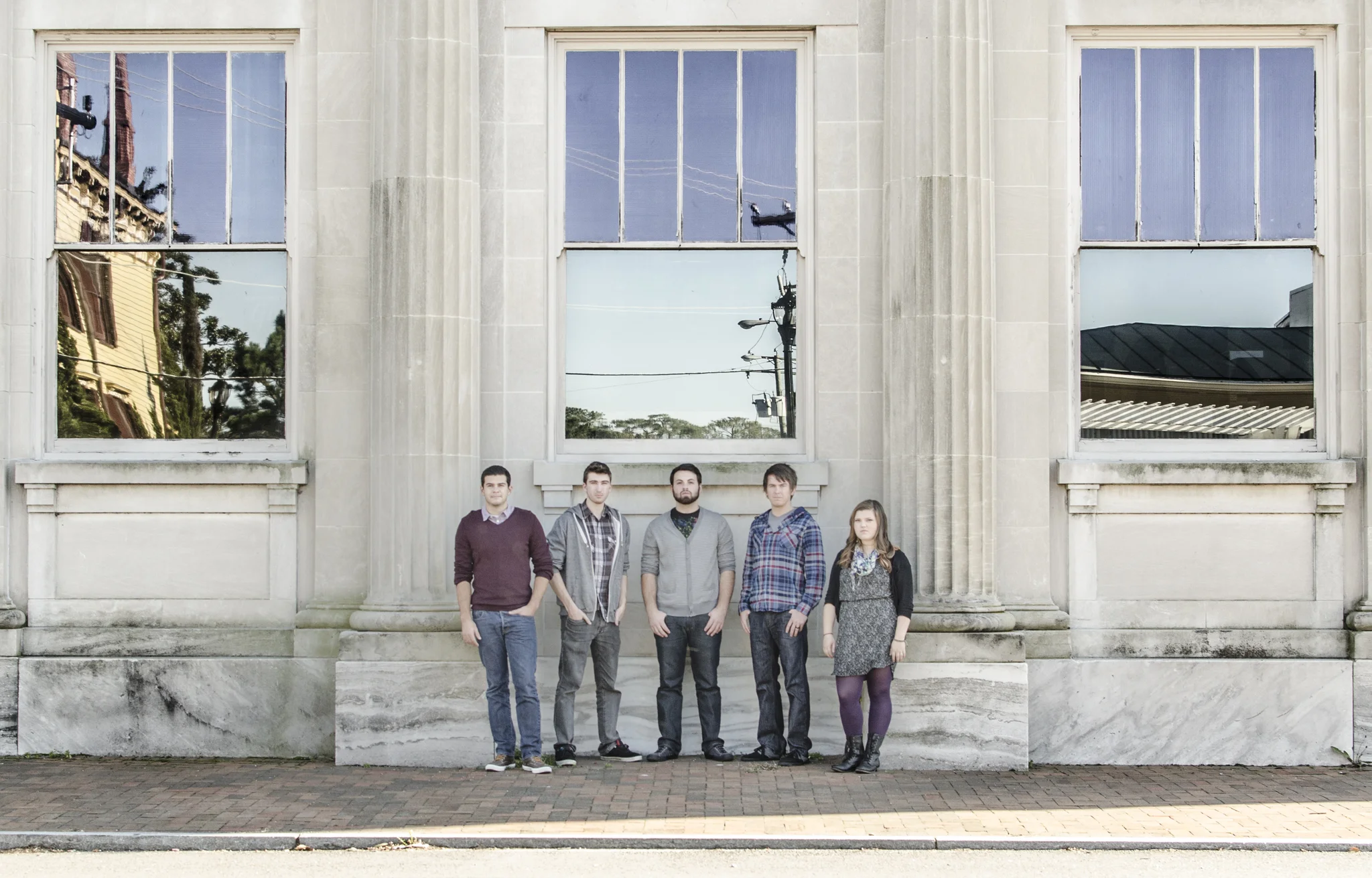 Fox Hole Kingdom in Downtown Smithfield band press photos