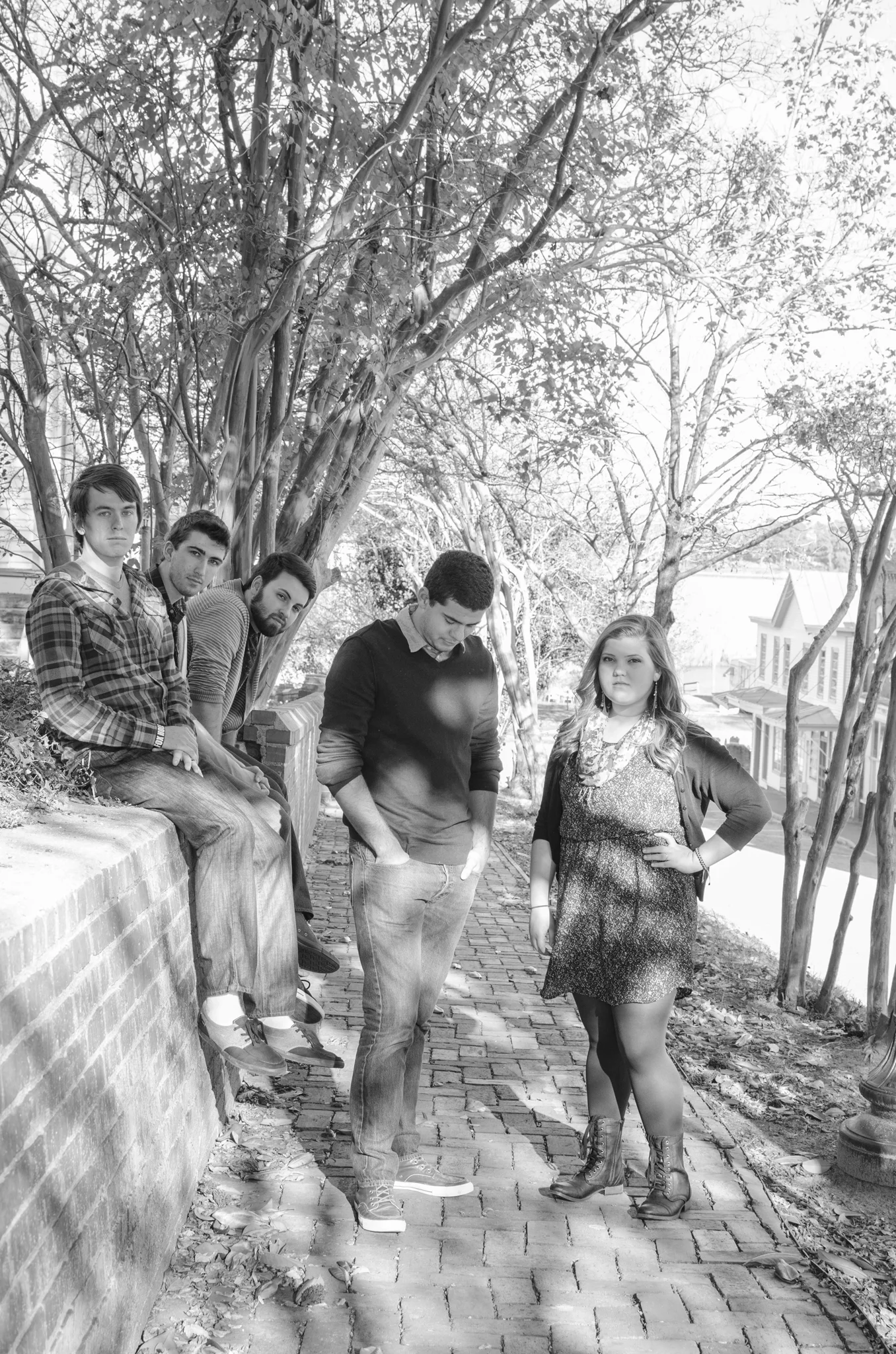 Fox Hole Kingdom in Downtown Smithfield band press photos